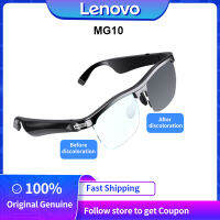 Lenovo MG10 Smart Photochrom Music Sunglasses with Headphones Wireless BT Driving Glasses Hands-free Call  HIFI Sound Headphon