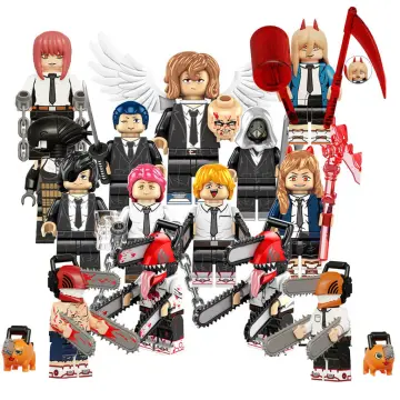 Chainsaw Man Minifigures Bricks Cartoon Action Mini Figures MOC Toys