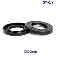 ID: 90mm Black NBR TC/FB/TG4 Skeleton Oil Seal Rings OD: 100mm-150mm Height: 8mm-14mm NBR Double Lip Seal for Rotation Shaft Gas Stove Parts Accessori