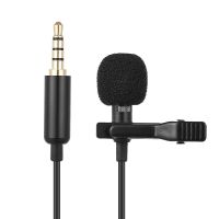 Andoer EY-510A Portable Clip-on Lapel Lavalier Condenser Mic Wired Microphone