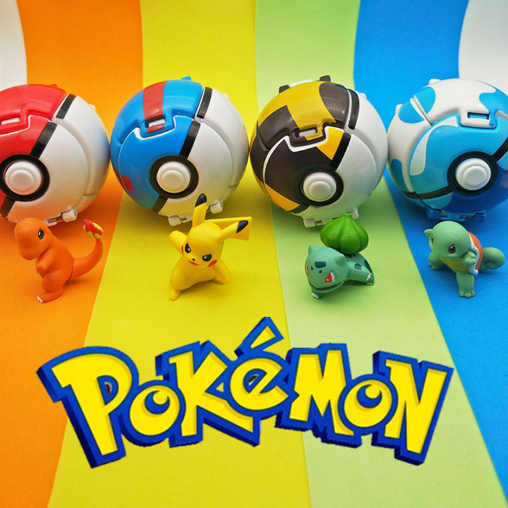 tomy-pikachu-pokemon-ball-ของเล่นโปเกมอนโปเกมอนโปเกมอนโมเดลโปเกมอน-2023