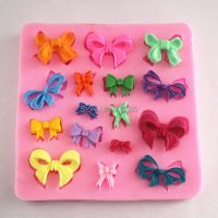 Bows Silicone Mould Fondant Mold Silicone Sugar Mini Mold Craft Molds DIY Cake Decorating Bread  Cake Cookie Accessories