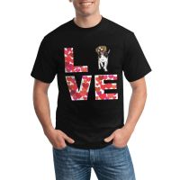 Round Neck Men Daily Wear T Shirt Love Beagle Dog Various Colors Available