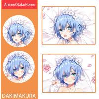 อะนิเมะ Manga Re:เป็นศูนย์เริ่มต้นชีวิตอื่น Rem กอดหมอนปลอกหมอน Otaku เครื่องนอน Dakimakura ปลอกหมอนของขวัญ