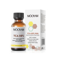 TCA 50% Acid ปลอกผิวกรดซาลิไซลิกดูแลปลอกผิวลอกริ้วรอยจุดด่างดำครีมดูแลผิวหน้าเซรั่ม