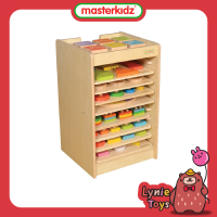 Masterkidz ชั้นเก็บของ ตู้เก็บของเล่นมหึมา Board Toy Storage Tower(10 pieces)