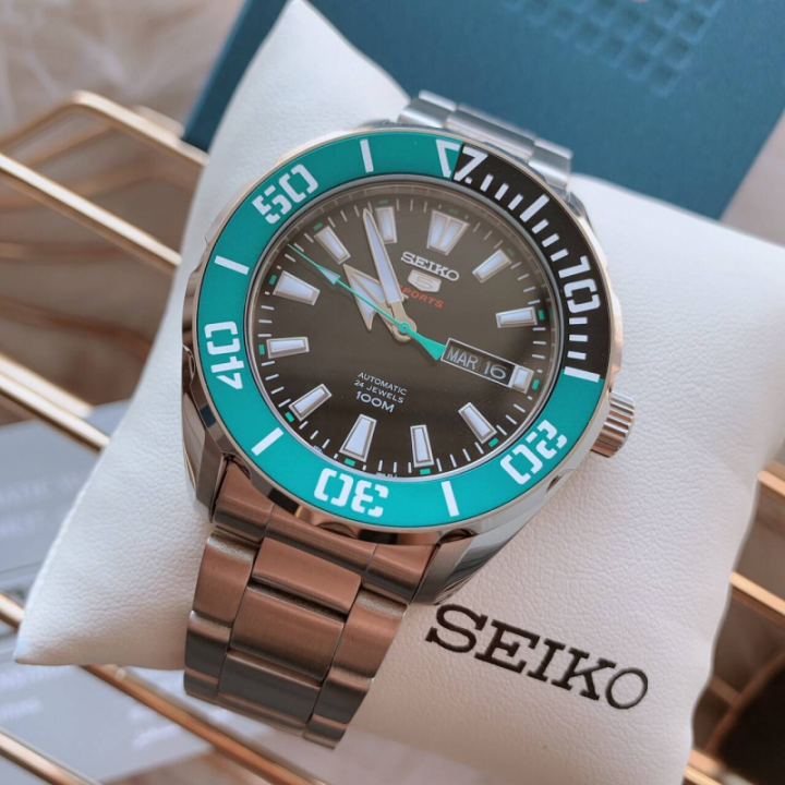 นาฬิกาข้อมือ-ยี่ห้อ-seiko-รุ่น-srpc53k1-นาฬิกากันน้ำ-100-เมตร-นาฬิกาสายสแตนเลส