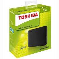 TOSHIBA เอ็กซ์เทอนอล ฮาร์ดไดรฟ์ (1TB, สีดำ) รุ่น TSB-HDTP210AK3AA