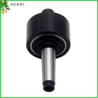 HENRI เหล็กอัลลอยด์ เครื่องช่วยจัดการสต็อก tailstock สำหรับงานไม้ สีดำสีดำ MT1 ที่จับเครื่องมือกลางแบบหมุน ทนทานต่อการใช้งาน โลหะทำงานกลึงเครื่องมือติดผนัง เครื่องมือกลึงโลหะ