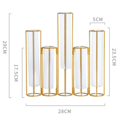 Flower Arrangements Plant Holder Nordic Decoration Transparent Flower Stand Metal Flower Stand Flower Stand