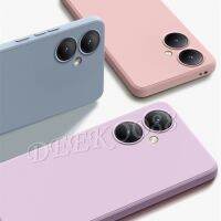 พร้อมสต็อก2023เคสสมาร์ทโฟนใหม่สำหรับ VIVOY27 VIVO Y27 4G 5G ผิวเคสโทรศัพท์รู้สึกสีสัน TPU นุ่มซิลิโคนที่เรียบง่ายรักฝาครอบคู่