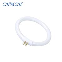 White Small Desk Lamps Bulb Fluorescent Ring Lamp Annular Tubes Anti four pin Magnifying Glass Light 110V amp; 220V T4 11W 12W