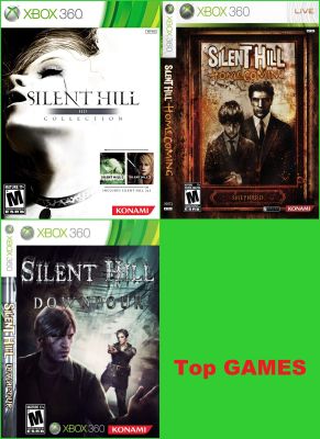 Silent Hill HD Collection - HomeComing - Downpour แผ่นเกม xbox360 สำหลับเครื่องแปลง RGH/JTAC LT2.0 LT3.0