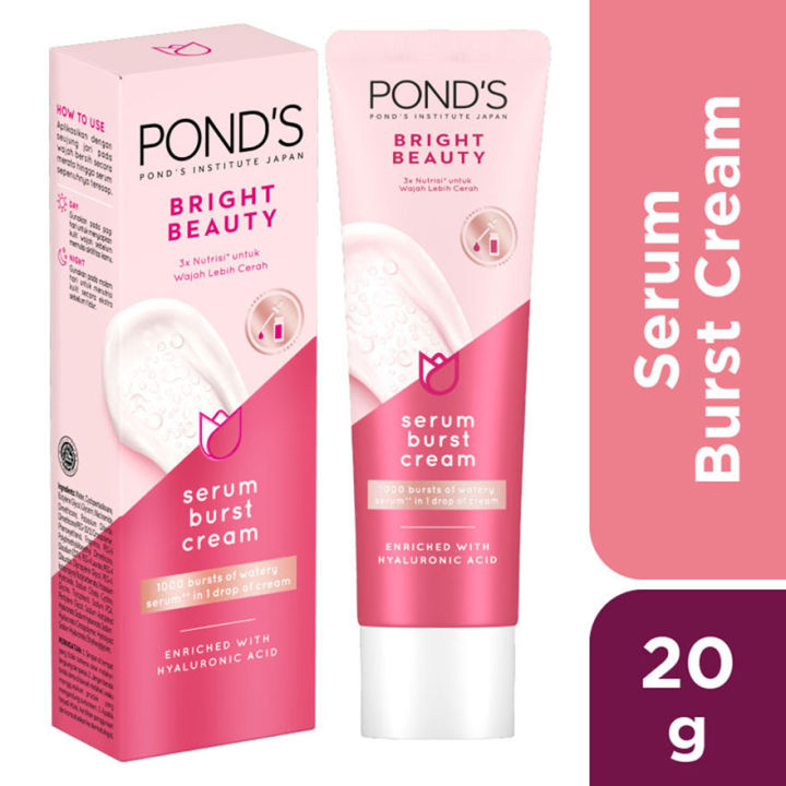 PONDS Serum Burst Cream 20g | Lazada