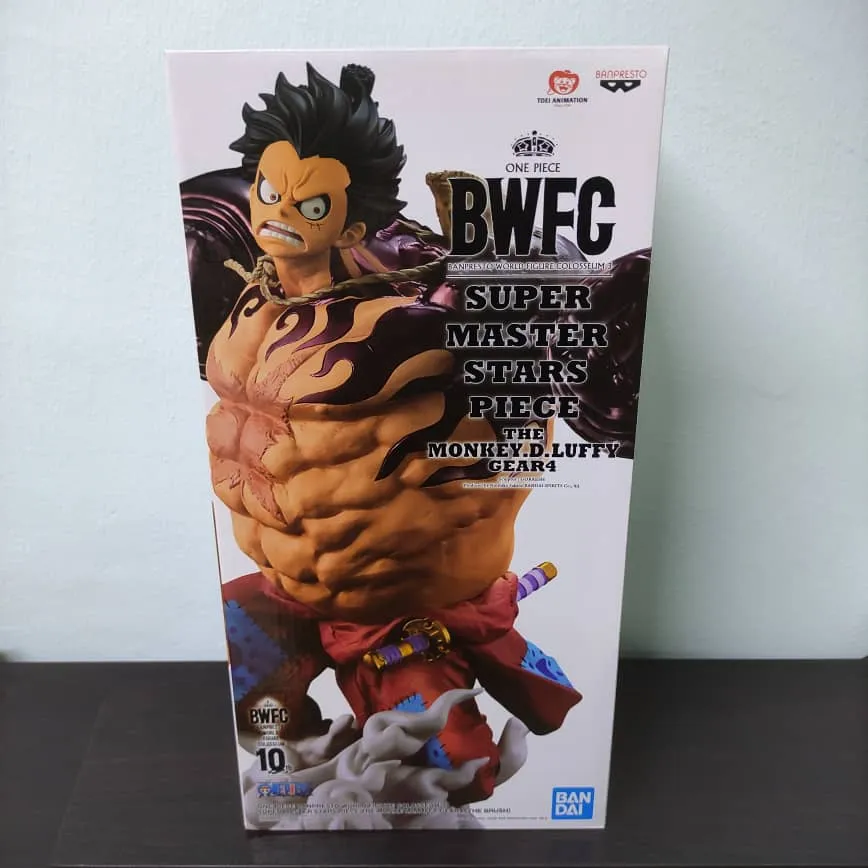 One Piece World Figure Colosseum 3 Super Master Stars Monkey D. Luffy Gear 4  (The Brush)