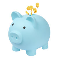 BENNETTGC Kids Birthday Gift Cash Cute Lovely Toy Savings Coin Storage Unbreakable Money Box Piggy Banks Plastic Pig