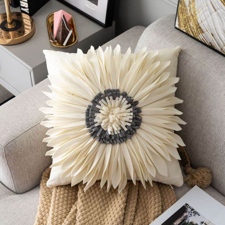 fashion-modern-style-pink-white-throw-pillows-45-45cm-velvet-stitching-3d-chrysanthemum-cushion-waist-pillow-blue-cushion-case