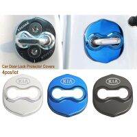 Style Kia K3 K5 Forte Carens Stainless steel Car Door Lock Covers Protector Case Sticker hui