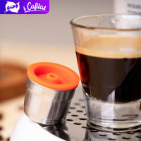 【i Cafilas】[YI01] แคปซูลกาแฟที่สามารถนำกลับมาใช้ใหม่ได้ฝักรีฟิลคาเฟ่คัพ Dripper สแตนเลส SteelCrema ชงสำหรับเครื่อง Illy X7.1,IllY3.2,IllY5