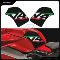 Motorcycle anti-slip side tank pad protection knee grip mat for Ducati Panigale V4 V4s 1100 Corse SP 2018-2022