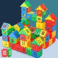 100/160pcs House Building Blocks Baby Educational Learning Construction Developmental Toy Set Brain Game Toys Best Gift For K L1