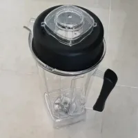 2L Blender Cup Lid สำหรับ64Oz Juicer Blender Pitcher Cup Lid Blade Parts สำหรับ Vitamix Transparent Blender Container Cup