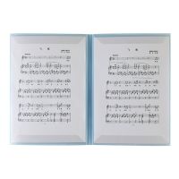 Expandable Music Score Folder 4 Pages Writable A4 Music Binder for Drawing Modifying Files Storing Files for Musicians D5QC