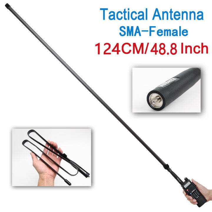 Abbree Sma Female Inch Foldable Cs Antenna Dual Band Mhz For