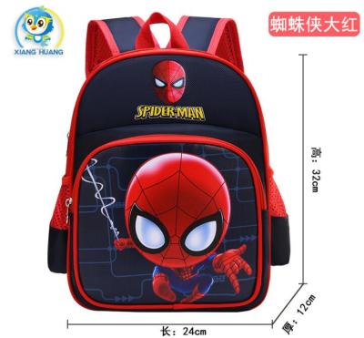 Disney New Spiderman Princess Schoolbag Kids Girls Children Boys Student School Backpack Book Bags Cute print Primary