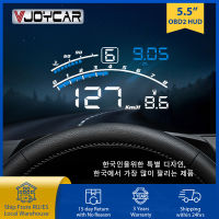 Vjoycar V41 Newest Head Up Display Car OBDII EUOBD 5.5" Windshield Projector HUD Display Shift Reminder Water Temp. RPM KMH MPH