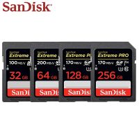 [HOT TALQQQWWEGE 583][ฮ็อตวัตต์] 100 Sandisk Extreme โปรการ์ด SD 32GB 64GB 128GB การ์ด GB SD 256การ์ด SD คลาส10 U3การ์ดความจำ V30สำหรับกล้อง