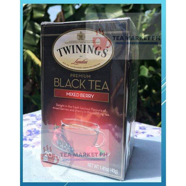Twinings Premium Black Tea Mixed Berry (20 Tea Bags)♪ Lazada PH