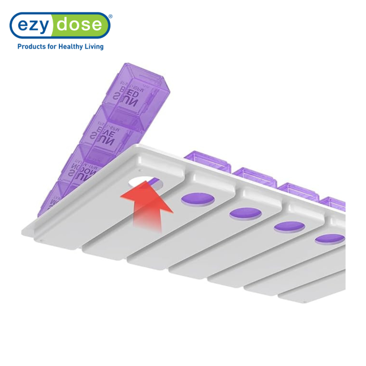 ezy-dose-ตลับใส่วิตามินรายสัปดาห์-weekly-7-day-pill-organizer-67124-คละสี