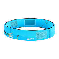 FlipBelt Zipper / Aqua - กระเป๋าวิ่ง ไม่เด้ง มีซิป เก็บของได้รอบเอว ใส่ขวดน้ำได้