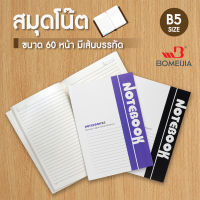 Notebook สมุดโน๊ตปกอ่อนจดบันทึกมีเส้นบรรทัด