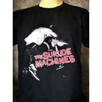 เสื้อยืดโอเวอร์ไซส์เสื้อยืดผ้าฝ้ายพิมพ์ลายเสื้อวงนำเข้า The Suicide Machines Nofx Bad Religion New Found Glory Skate Punk Rock Style Vintag S-5XL