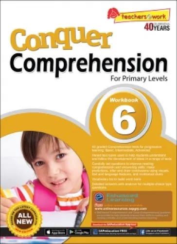 Conquer Comprehension for Primary Levels Workbook 6 | Lazada PH