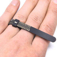 【CW】Measure Gauge Tool 1PCS M Easure Finger Standard Ring Circle Useuropeuk เทปไม้บรรทัดเครื่องประดับอุปกรณ์เสริม