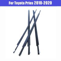 For Toyota Prius 2010-2020 Front Rear Outside Window Weatherstrip Weather Strip Seal Outer Door Belt Molding Trims Accessories