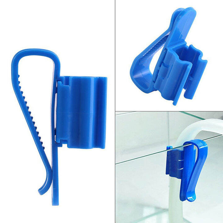 aquarium-filtration-water-hose-holder-ตัวล็อคสายยางเปลี่ยนน้ำตู้ปลา-2-ชิ้น-ชุด