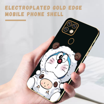 CLE New Casing Case For OPPO A35 2021 A36 A52 A53 2020 A54s 4G(Overses Edition) Full Cover Camera Protector Shockproof Cases Back Cover Cartoon