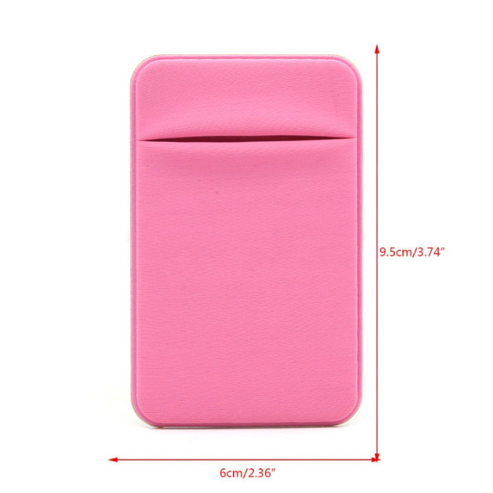 new-mobile-phone-credit-card-wallet-holder-pocket-stick-on-adhesive-elastic-tool-silicone-cover-for-iphone-samsung-xiaomi-pouch