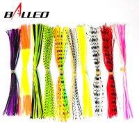 【LZ】☄✒  5/10 Bundles silicon skirts fishing lure Spinner bait Buzzbait  silk Rubber Jig Lures Fly Tying Material Fishing Accessories