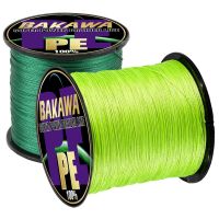 BAKAWA Pesca Fly Fishing Line 4 Strand 300M 100M PE Carp Braided Wire Peche Sea Spinning Multifilamento Cord 10~100LB Fishing Lines