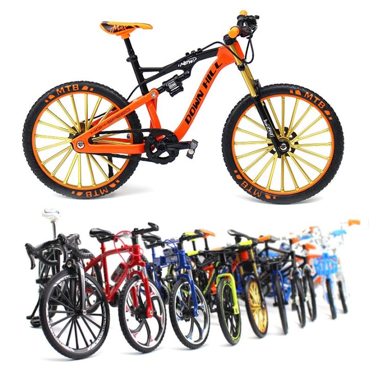 1-10-alloy-bicycle-model-diecast-metal-finger-mountain-bike-racing-toy-bend-road-simulation-collection-toys-for-children