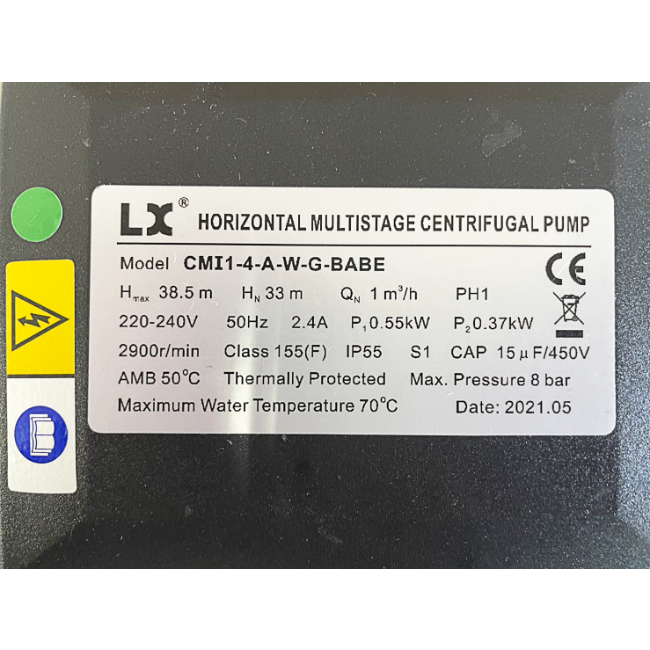 ปั๊ม-หอยโข่งหลายใบพัดแนวนอน-lx-horizontal-multistage-centrifiqure-pump-cmi-1-4-by-swiss-thai-water-solution