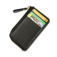 New Fashion Mens Leather Wallet Korea Designer Credit Card Holder Women Small Cash Clip Man Clamps