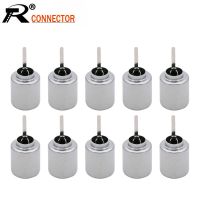 ☃◎ 10pcs/lot Metal TV Female Coaxial Coax RF Adapter Connectors DVB-T TV PAL Female Plug Jack Socket Soldering Wire Connector