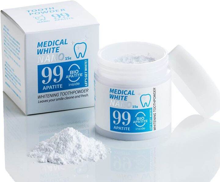 JAPAN MEDICAL WHITENING TOOTH POWDER 15g Lazada