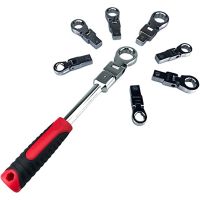 9-19Mm 8-Piece Ratchet Combination Wrench Wrench Hand Tool